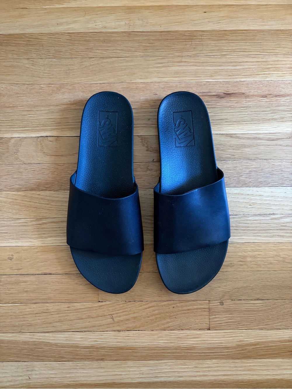 Vans Women's Black Slide Sandals